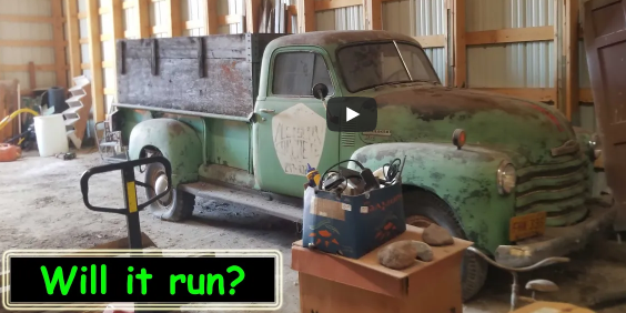 Can Halfass Kustoms Get This Seized 1951 Chevy Pickup Running And Driving Since It Last Ran In 1976?!