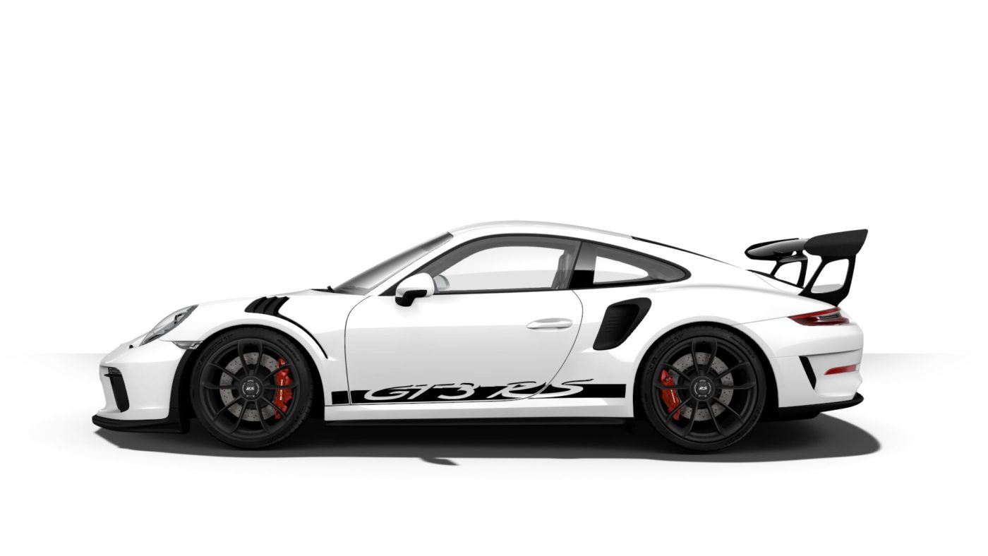 Porsche 911 GT3 RS specs include a design that is timeless