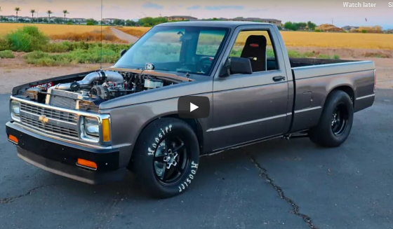 Watch This LS Blow Thru Turbo S-10 Get Built In Just 10 Minutes. I Wish My Stuff Went Together This Quick!