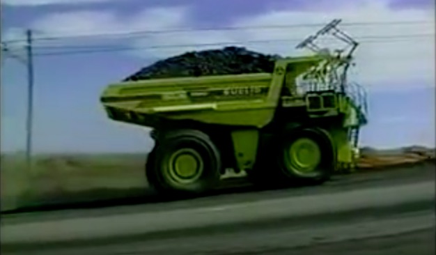 Humongous Hybrid: Watch This Euclid Haul Truck Use “Trolley Assist” To Climb A Grade – Genius!